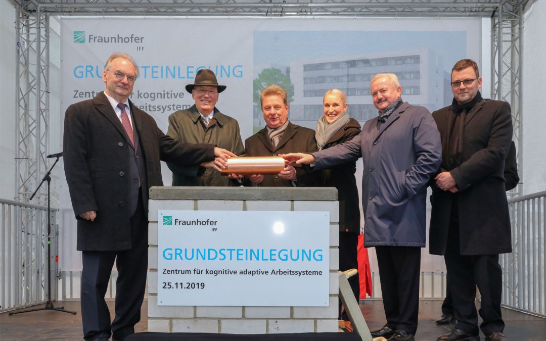 Grundsteinlegung für neue 
Forschungsfabrik in Magdeburg