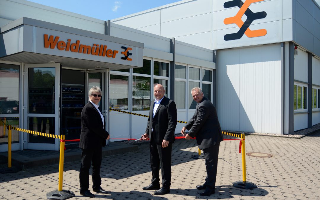 Weidmüller eröffnet neue 
Produktionshalle in Thüringen