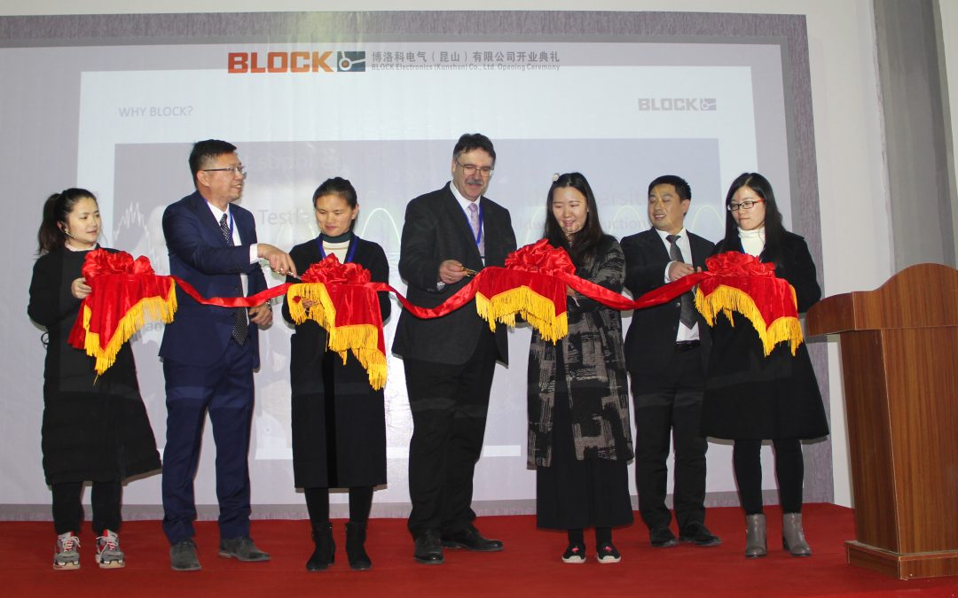 Block eröffnet Standort in China