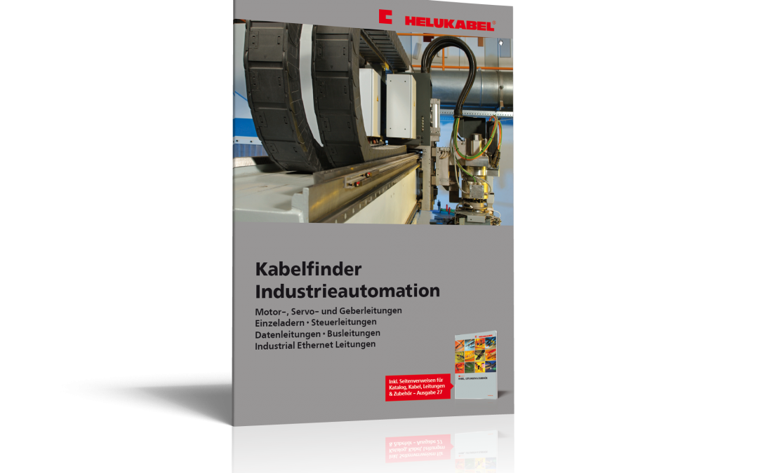 Broschüre gibt Überblick über Kabel 
für die Industrieautomation