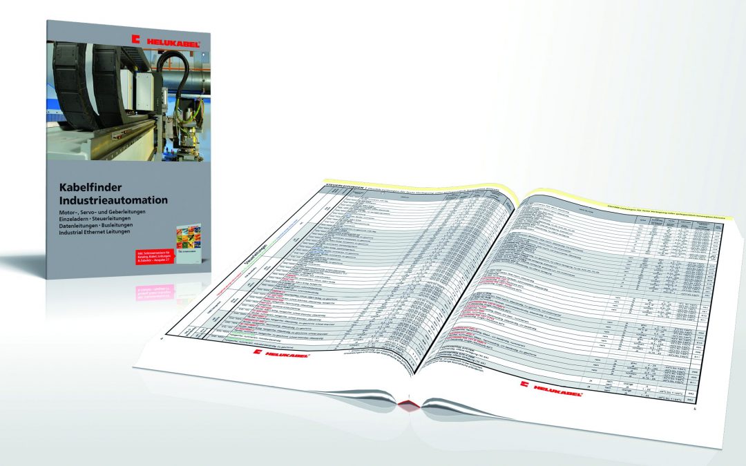 Kabelfinder-Broschüre für die 
Industrieautomation