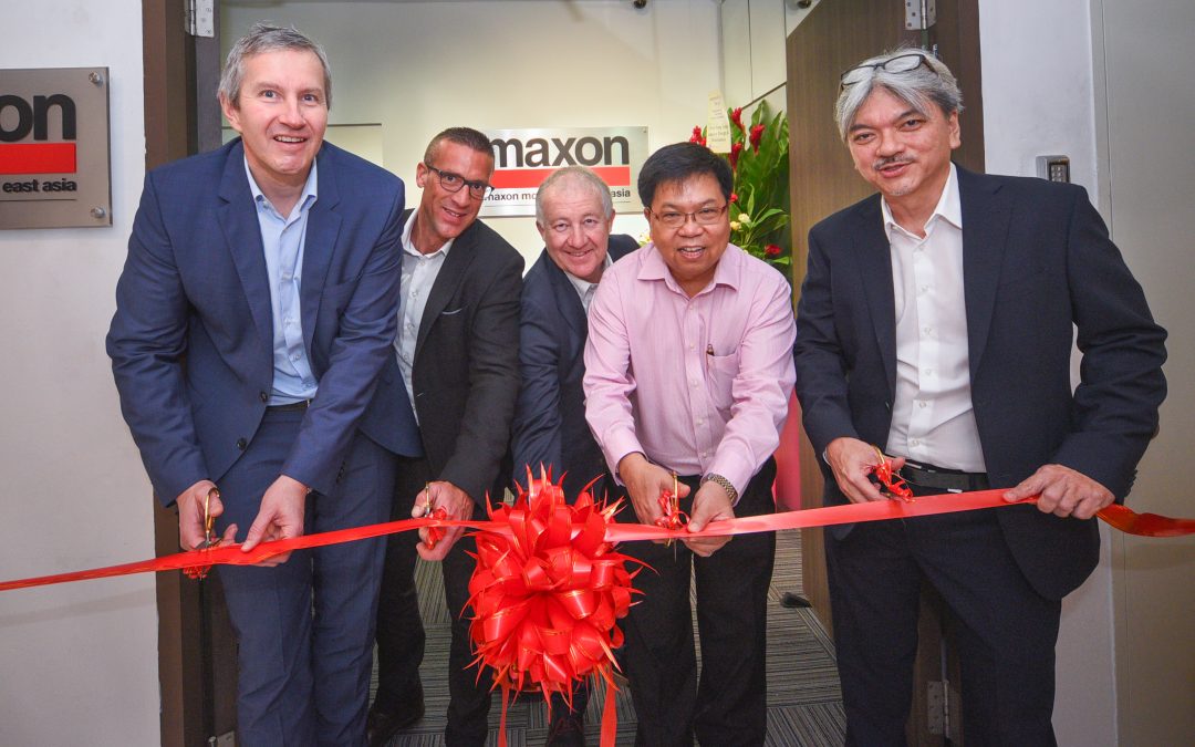 Maxon verstärkt 
die Präsenz in Südostasien