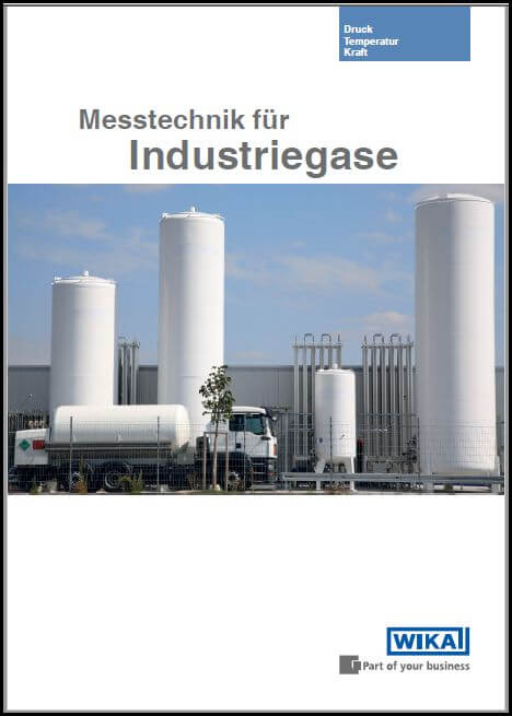 Neue Themenbroschüre: Messtechnik für Industriegase