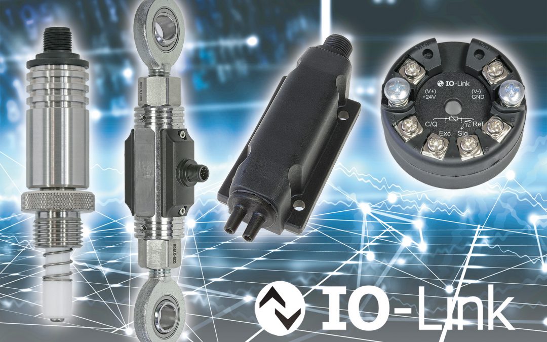 IO-Link-Sensoren für intelligente Temperatur-, Druck-, Level- und Kraftmesstechnik