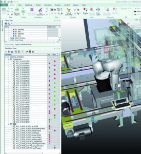 Bild 2: Durch Anbindung von Co-Simulationssystemen, zum Beispiel der Siemens-Produktfamilien NX und Tecnomatix, können komplexe Zusammenhänge komfortabel simuliert werden.