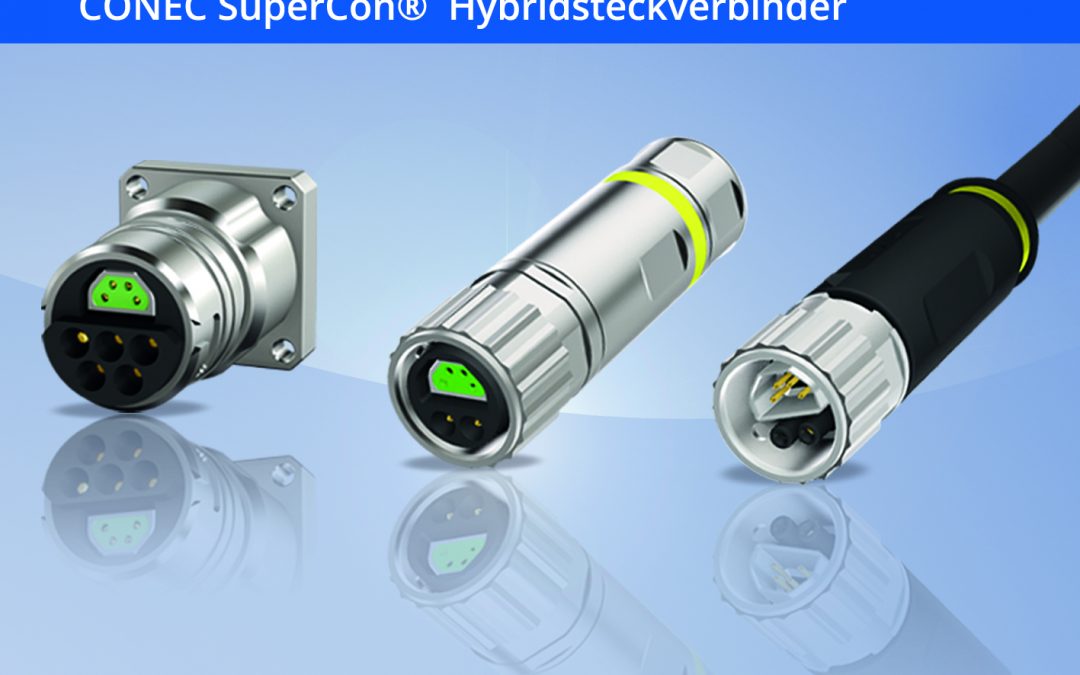 Hybrid-Steckverbinder für Industrial Ethernet