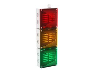 Die Gehäuse der Quadro LED-HI lassen sich dank Terminalklemmen durchverdrahten und aneinanderreihen, sodass der Anwender verschiedene Farbkombinationen frei zusammenstellen kann.