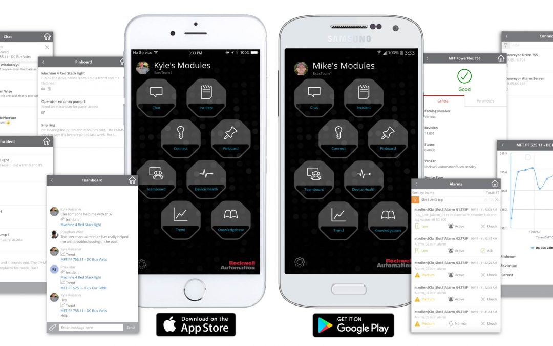 Kommunikations-App für iOS- und Android-Geräte