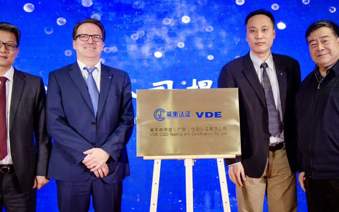 VDE gründet Joint Venture mit China