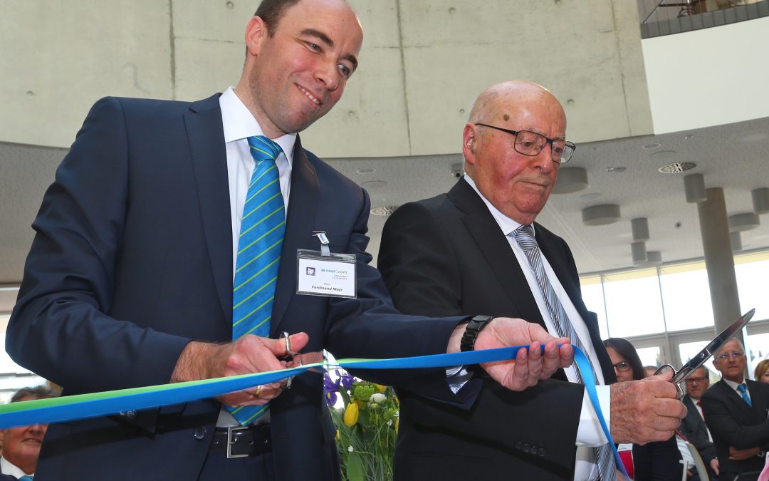 Mayr Antriebstechnik eröffnet neues Kommunikationszentrum
