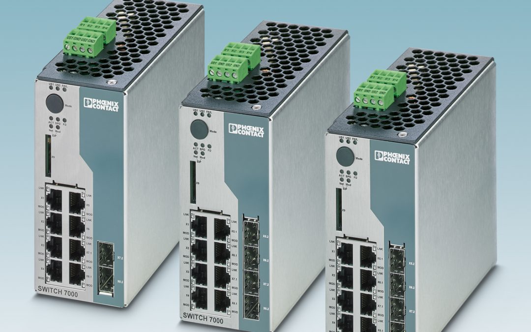 Neue Switches für hochverfügbare Ethernet/IP-Netzwerke