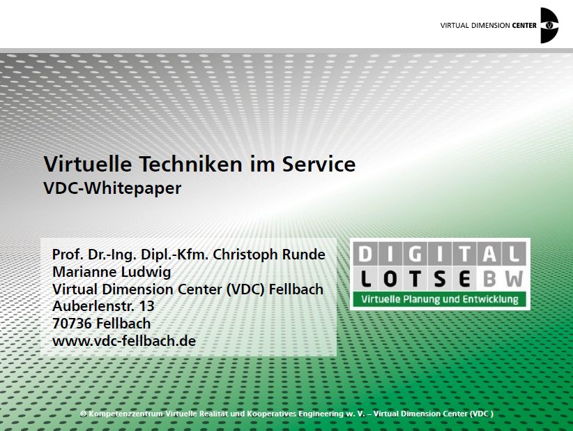 Whitepaper zu Virtuellen Techniken im Service