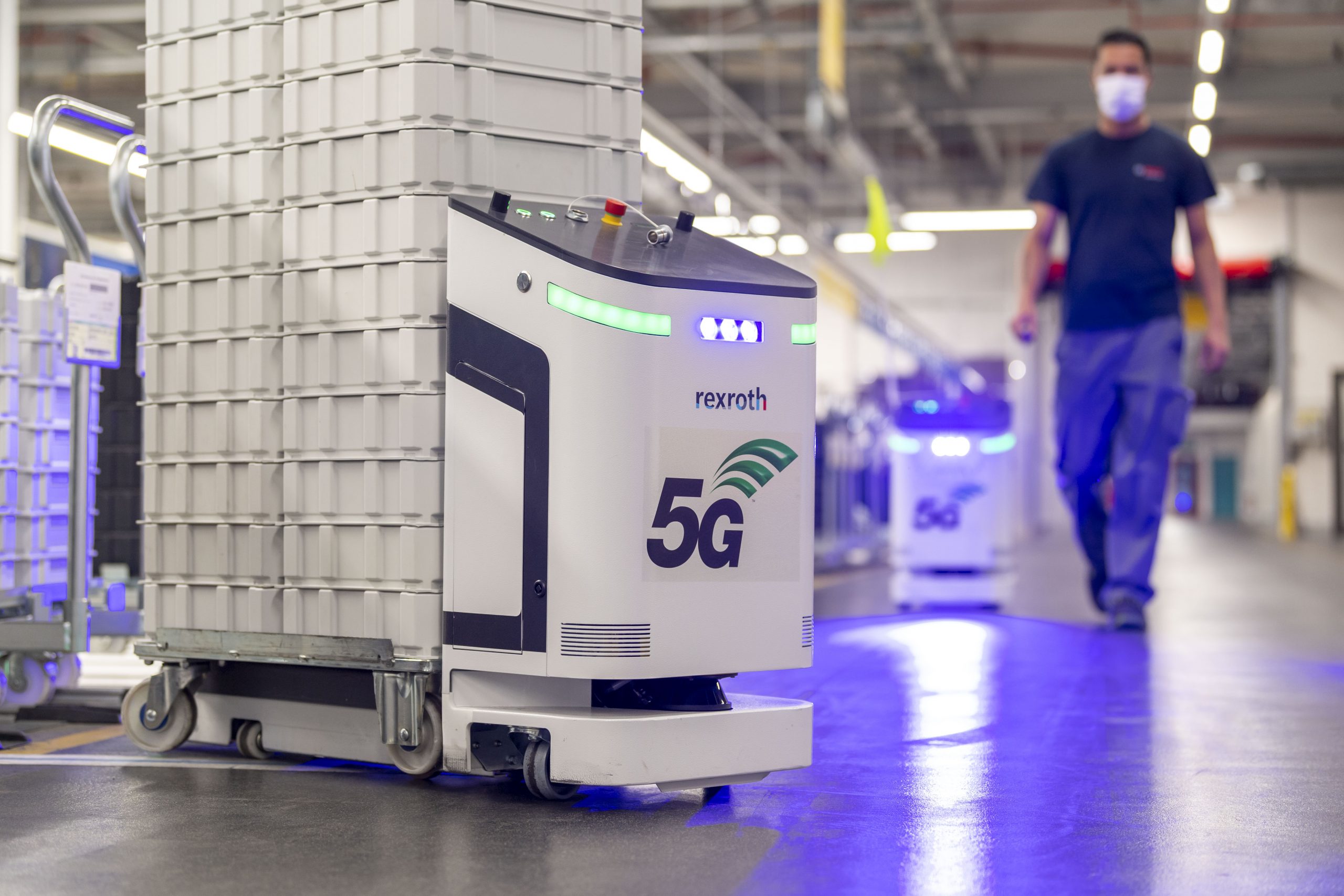Bosch nimmt sein erstes 
5G-Campusnetz in Betrieb