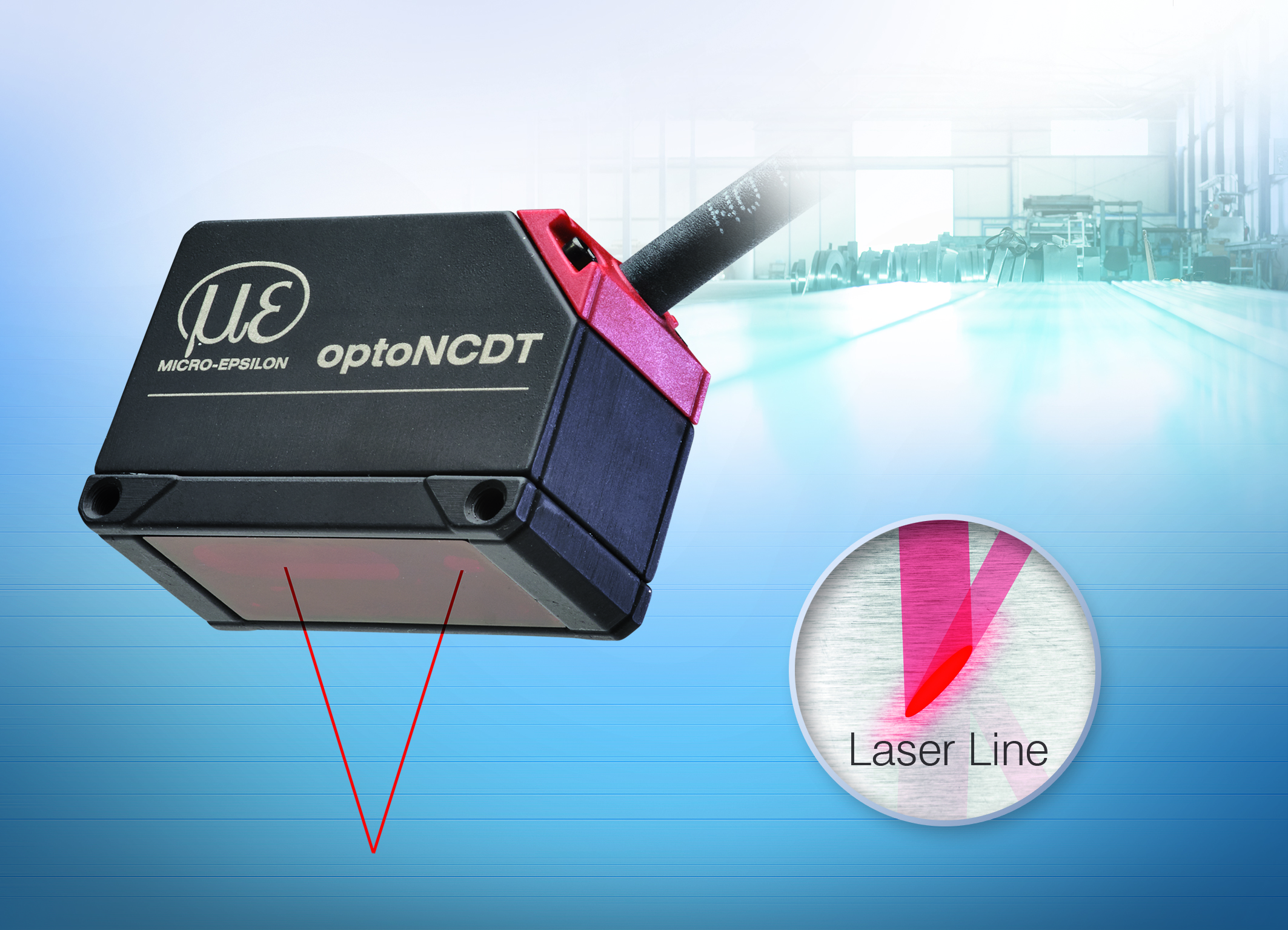 Laser-Linien-Sensor