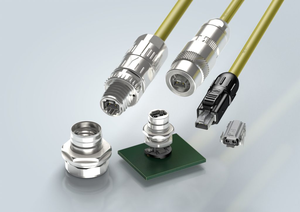 Die neuen Varianten der T1-Industrial-Schnittstelle für Single Pair Ethernet.