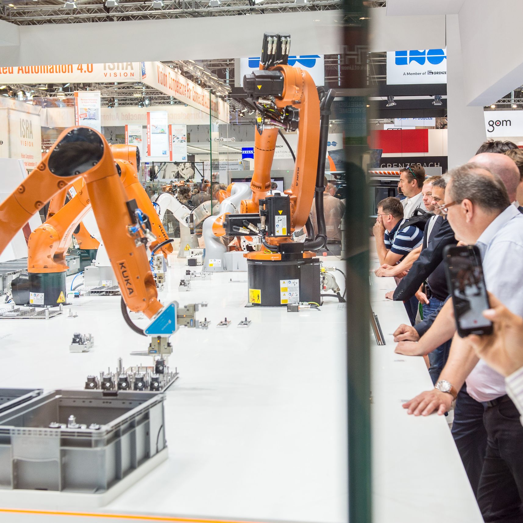 Automation und Robotik im Fokus der Automatica 2022 in München