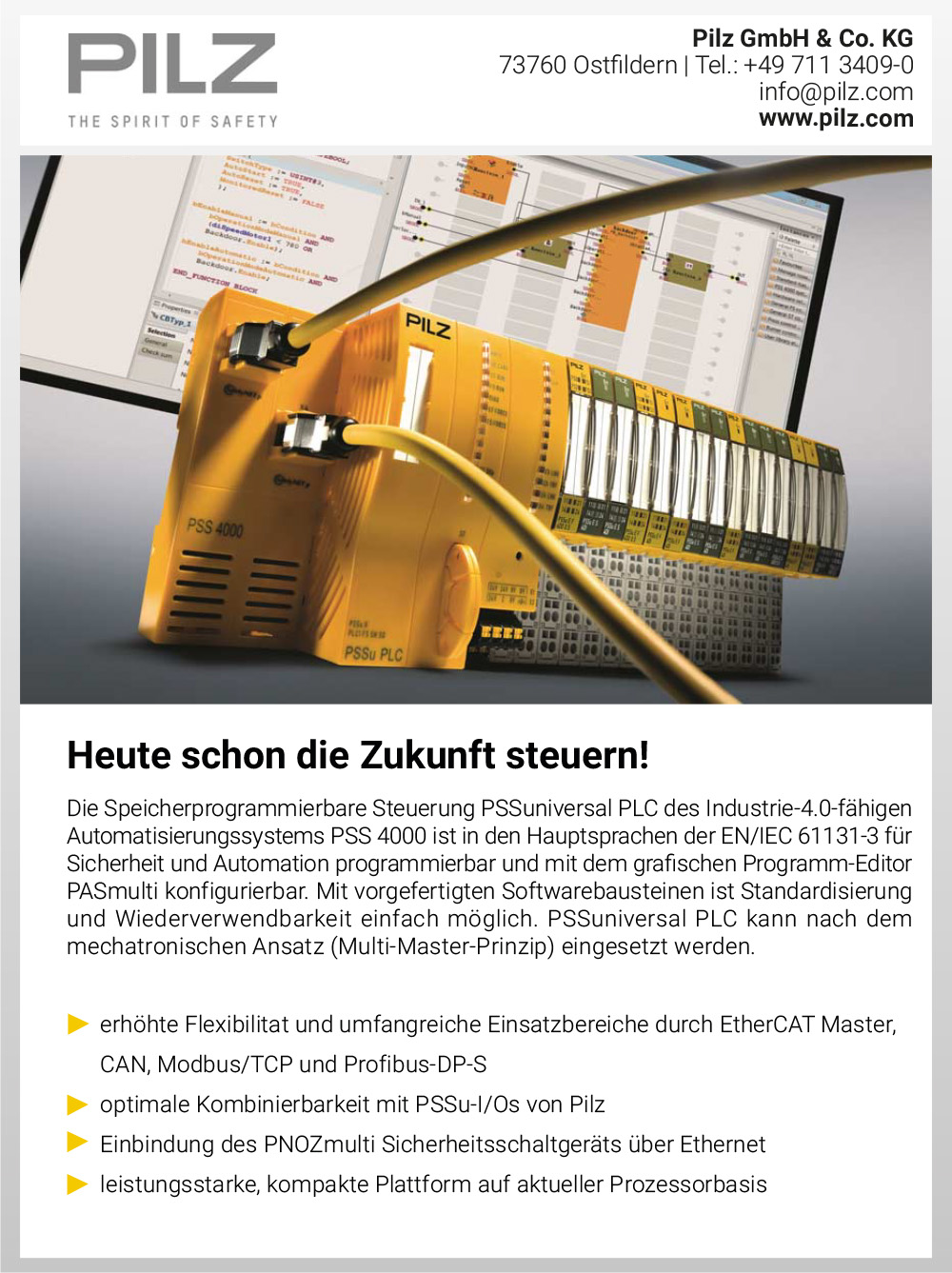 Produktübersicht – Pilz GmbH & Co. KG