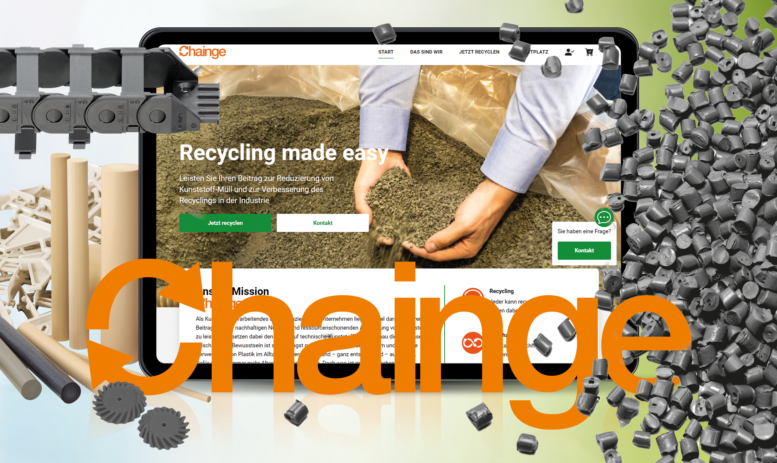 Igus startet neue Recycling-Plattform