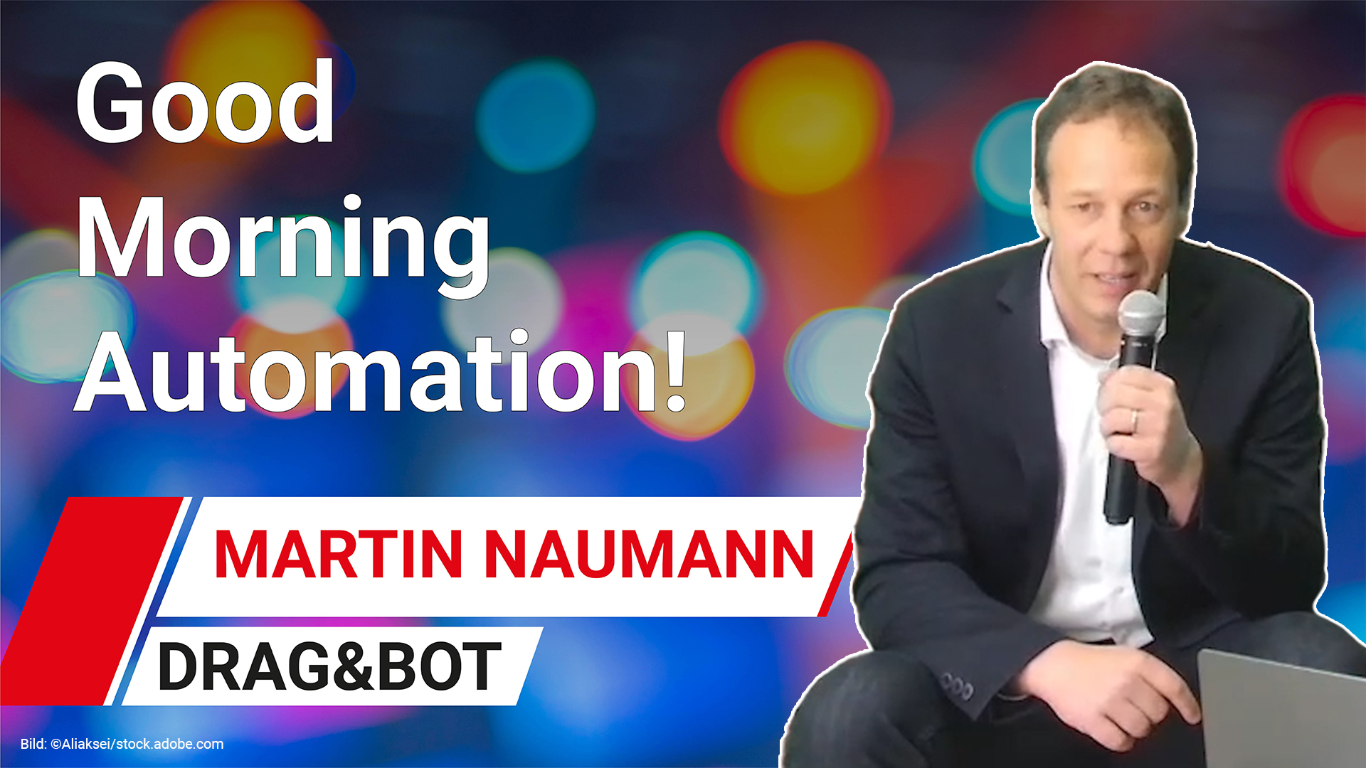 Martin Naumann, CEO und Mitgründer von Drag&Bot