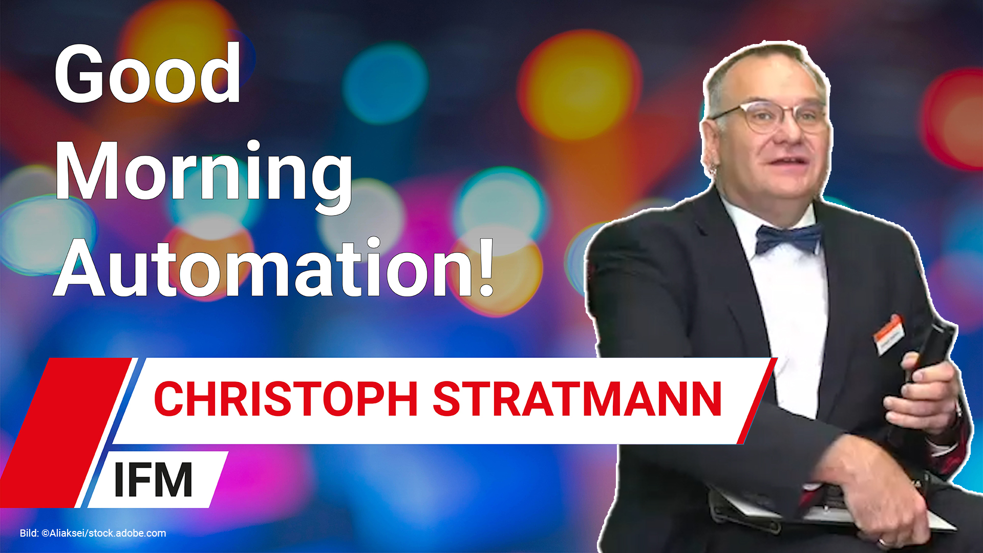 Christoph Stratmann, Abteilungsleiter Auswertungssysteme und Netzteile bei der Firma IFM