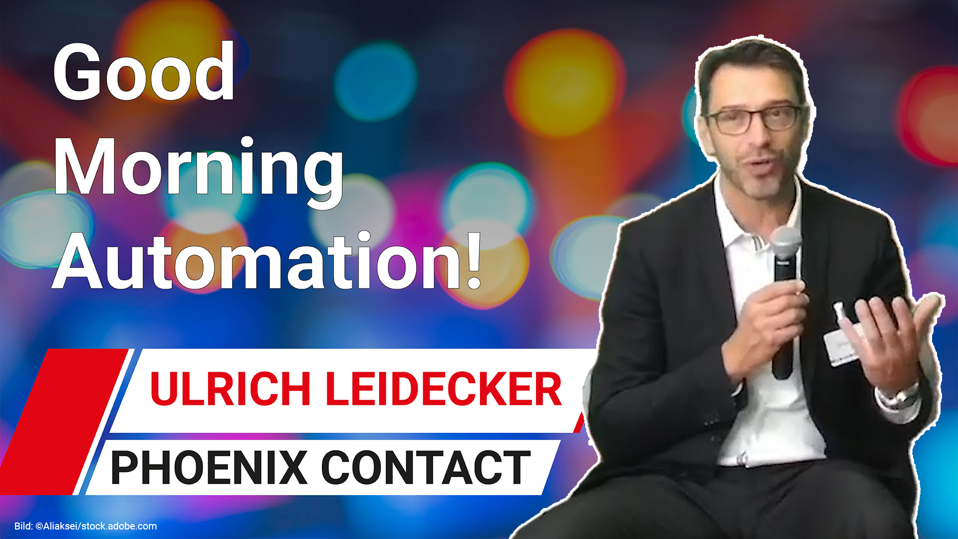 Ulrich Leidecker, COO bei der Firma Phoenix Contact
