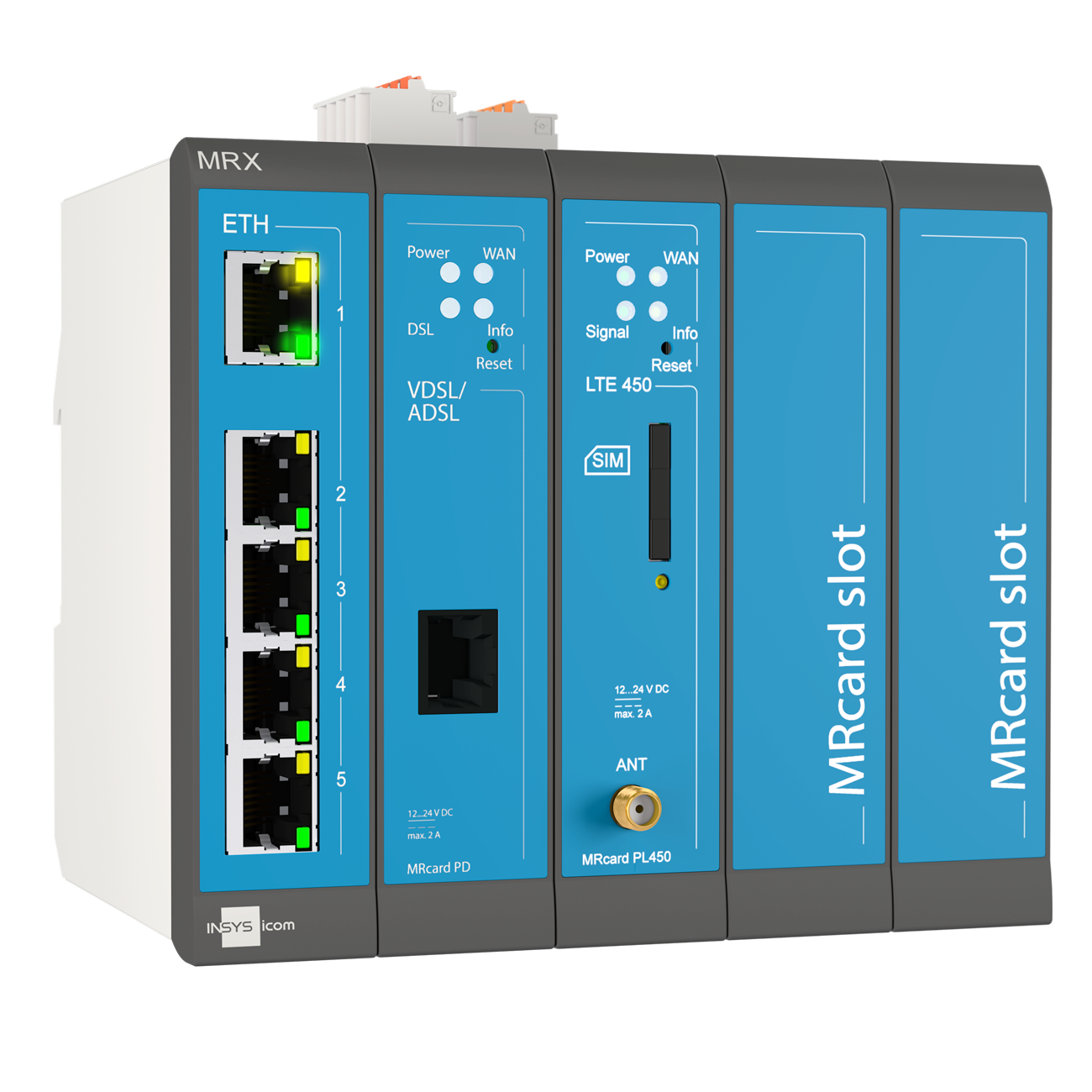 LTE450-Router für KRITIS-Anwendungen