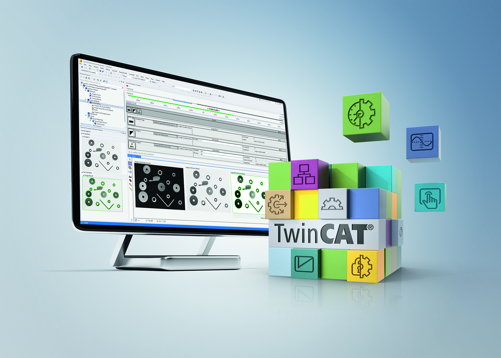 TwinCAT Analytics integriertVision-Algorithmen