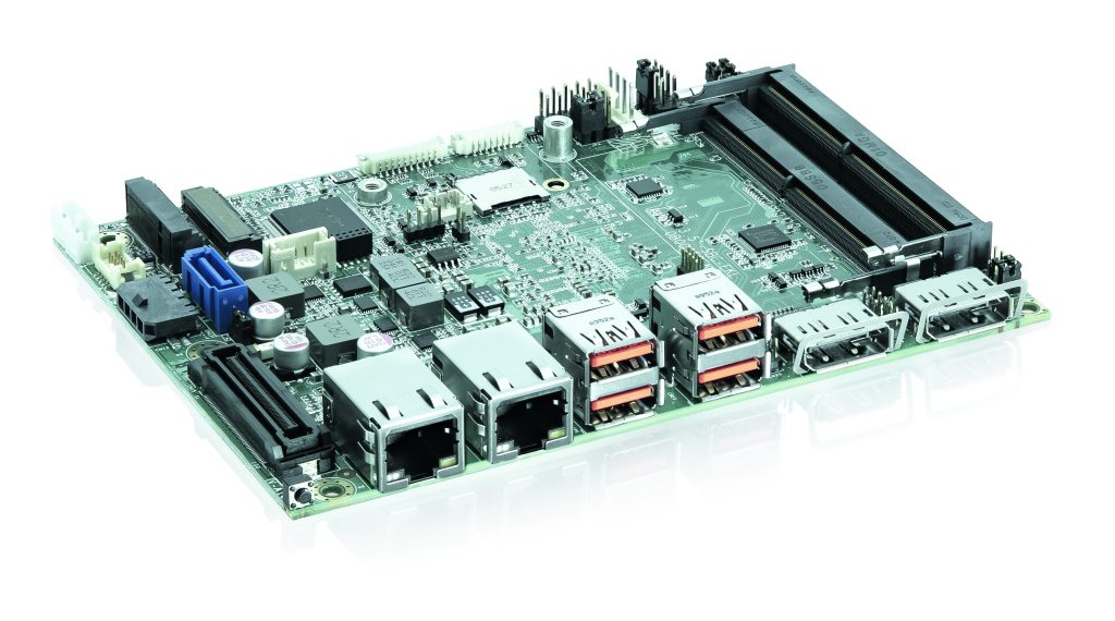  Der 3.5"-SBC-TGL basiert auf Intel Core-i-Prozessoren der 11. Generation U-Serie und Celeron 6000 Serie und ist zusätzlich mit einer Intel Iris Xe Graphics der nächsten Generation ausgestattet und im Temperaturbereich von -40 bis 85°C verfügbar.