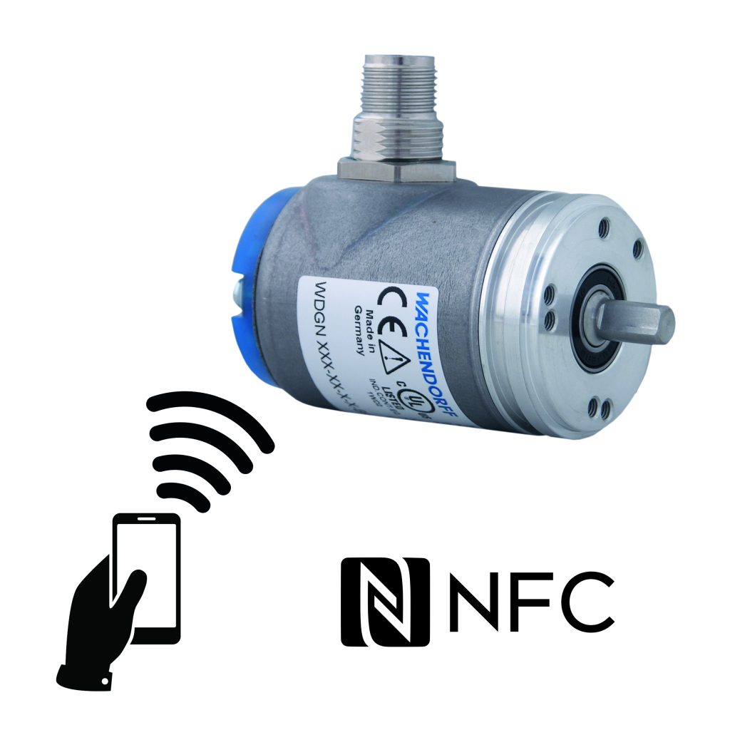  NFC ist sicher und unkompliziert in der Anwendung, da eine kabellose und spannungsfreie Parametrierung 
direkt an der Maschine möglich ist.
