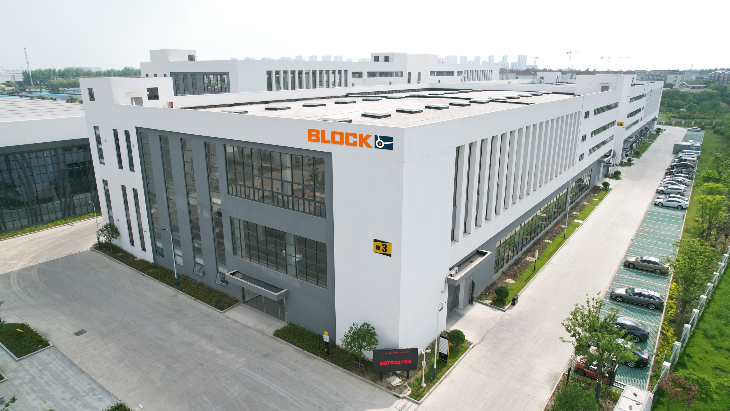Neuer Produktionsstandort von Block in China