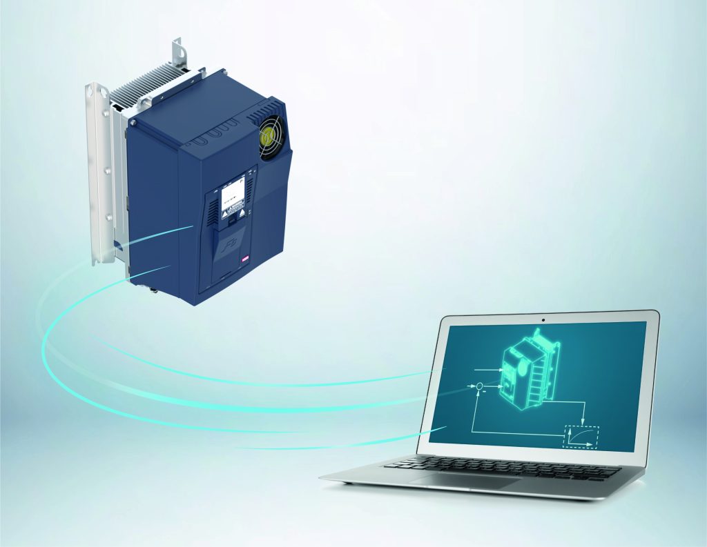 KEB Automation stellt Simulationsmodelle für die virtuelle Inbetriebnahme von Frequenzumrichtern bereit.