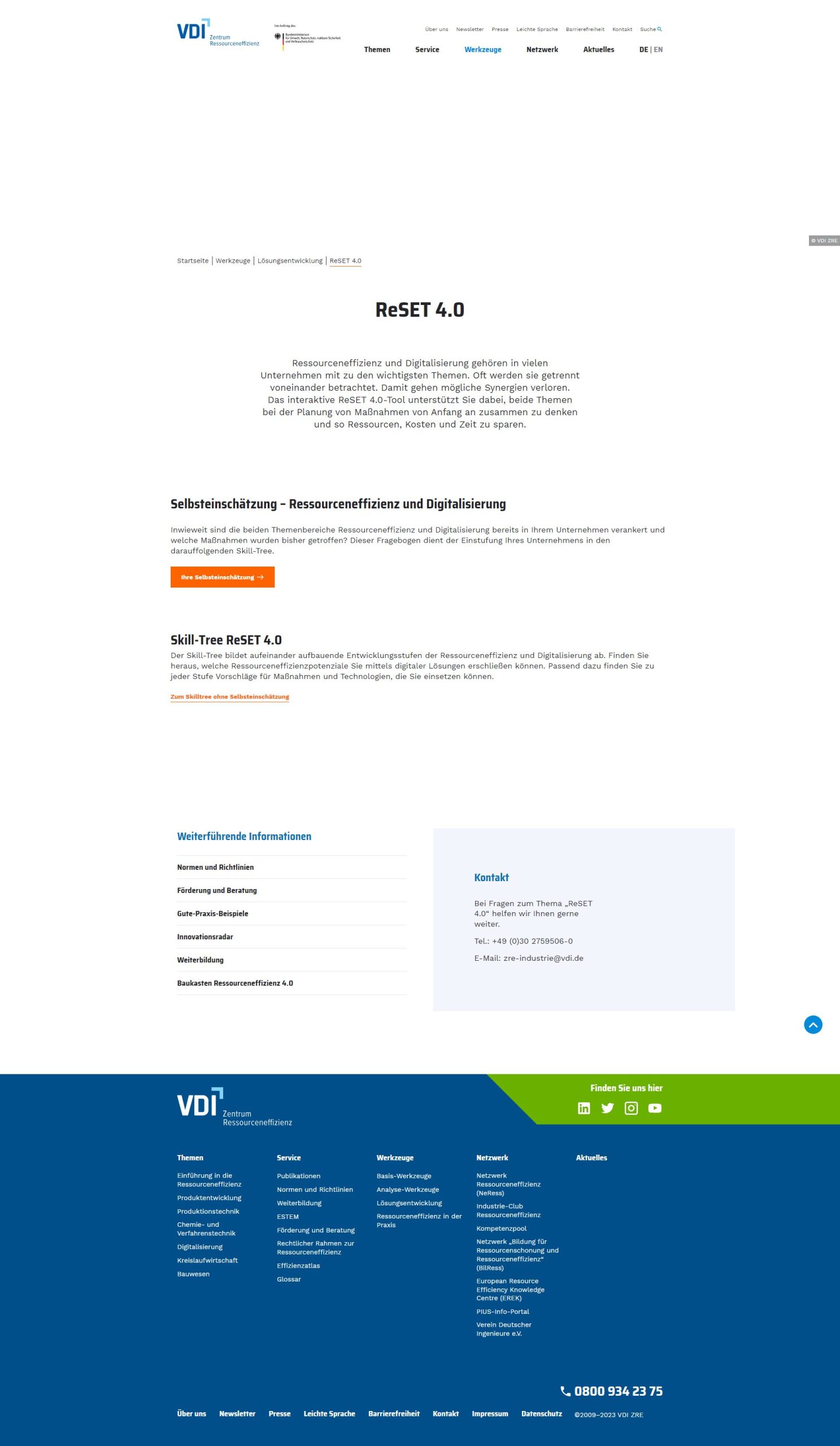 VDI: Analyse-Tool für mehr Ressourceneffizienz