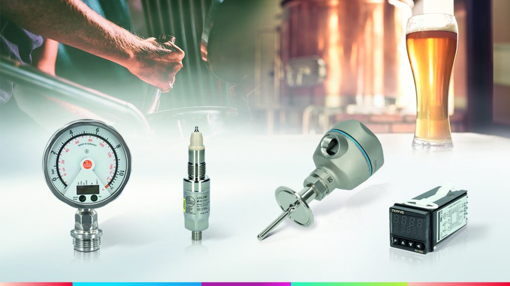  Füllstand, Druck und Temperatur messen und regeln: Mit entsprechender Prozesssensorik bietet Automation24 die verschiedenen Komponenten zum Bierbrauen.