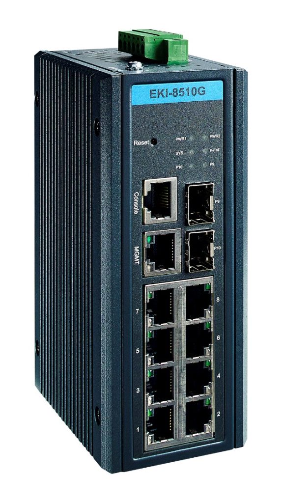 Die CLPA hat den neuesten CC Link IE TSN-kompatiblen Industrial-Ethernet-Switch EKI-8510G von Advantech zertifiziert.