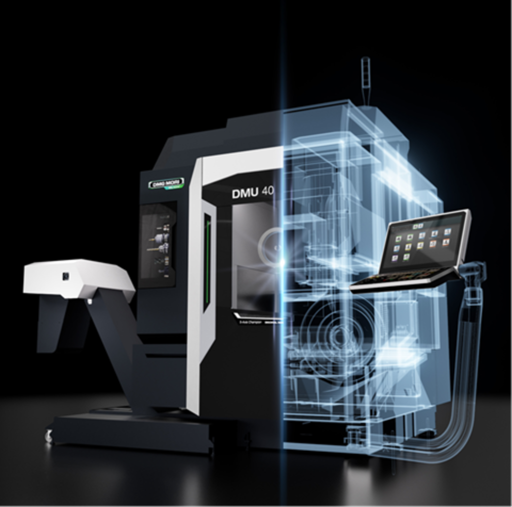  Siemens und DMG Mori haben auf der EMO einen durchgängigen digitalen Zwilling für Bearbeitungsprozesse mit Werkzeugmaschinen vorgestellt.