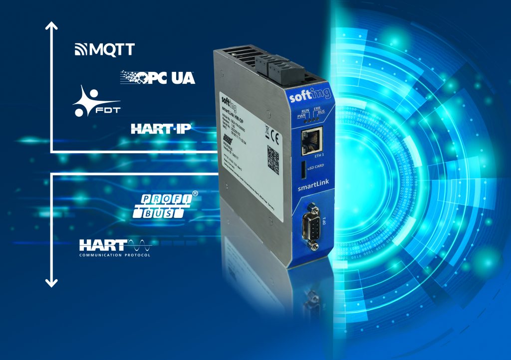  Das Gateway SmartLink HW-DP ermöglicht den Zugriff auf Profibus-DP-Netze unabhängig von der Steuerung. 