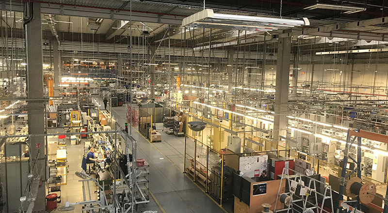 Rockwell Automation Produktionsstätte in Kattowitz, Polen