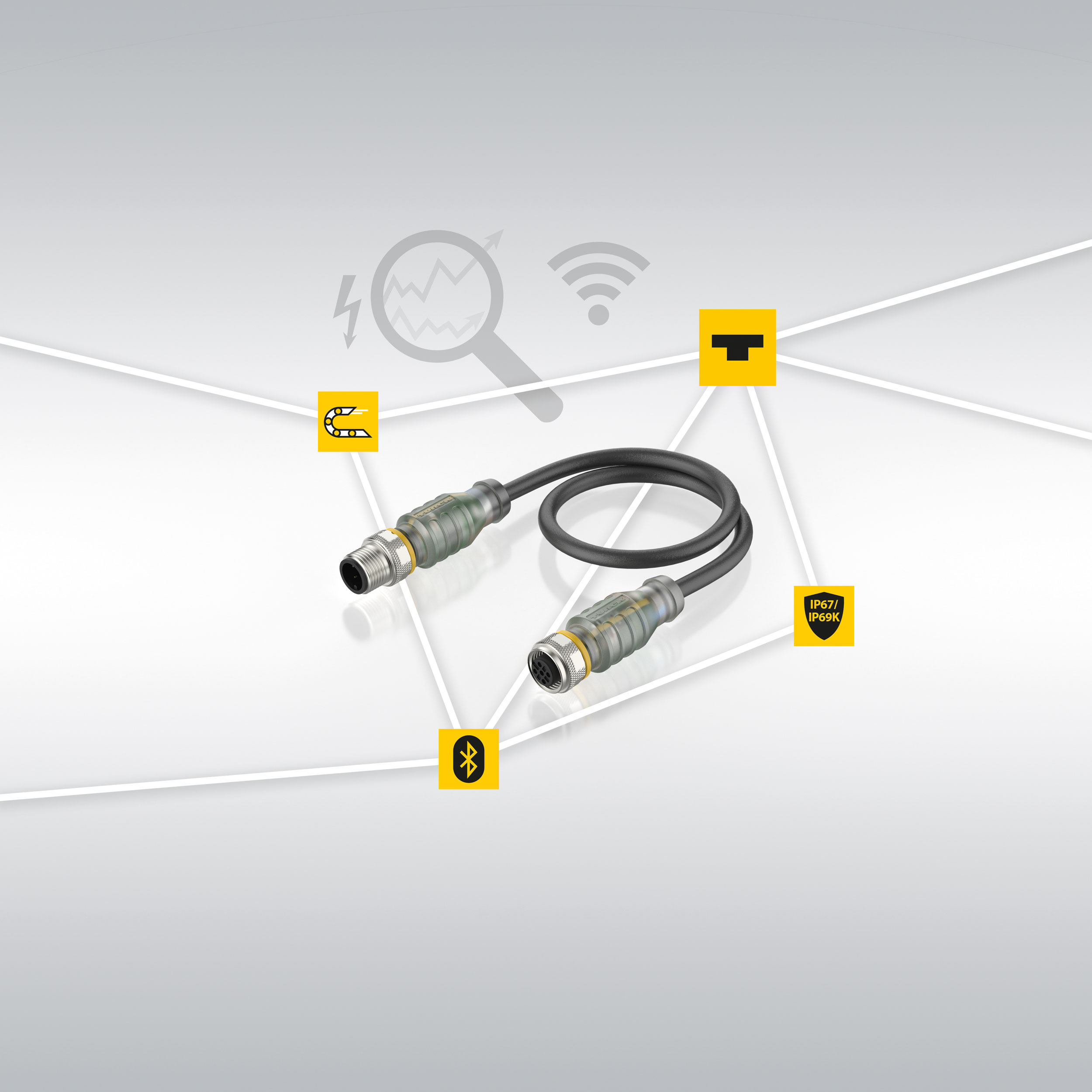 Bluetooth-Steckverbinder M12Plus