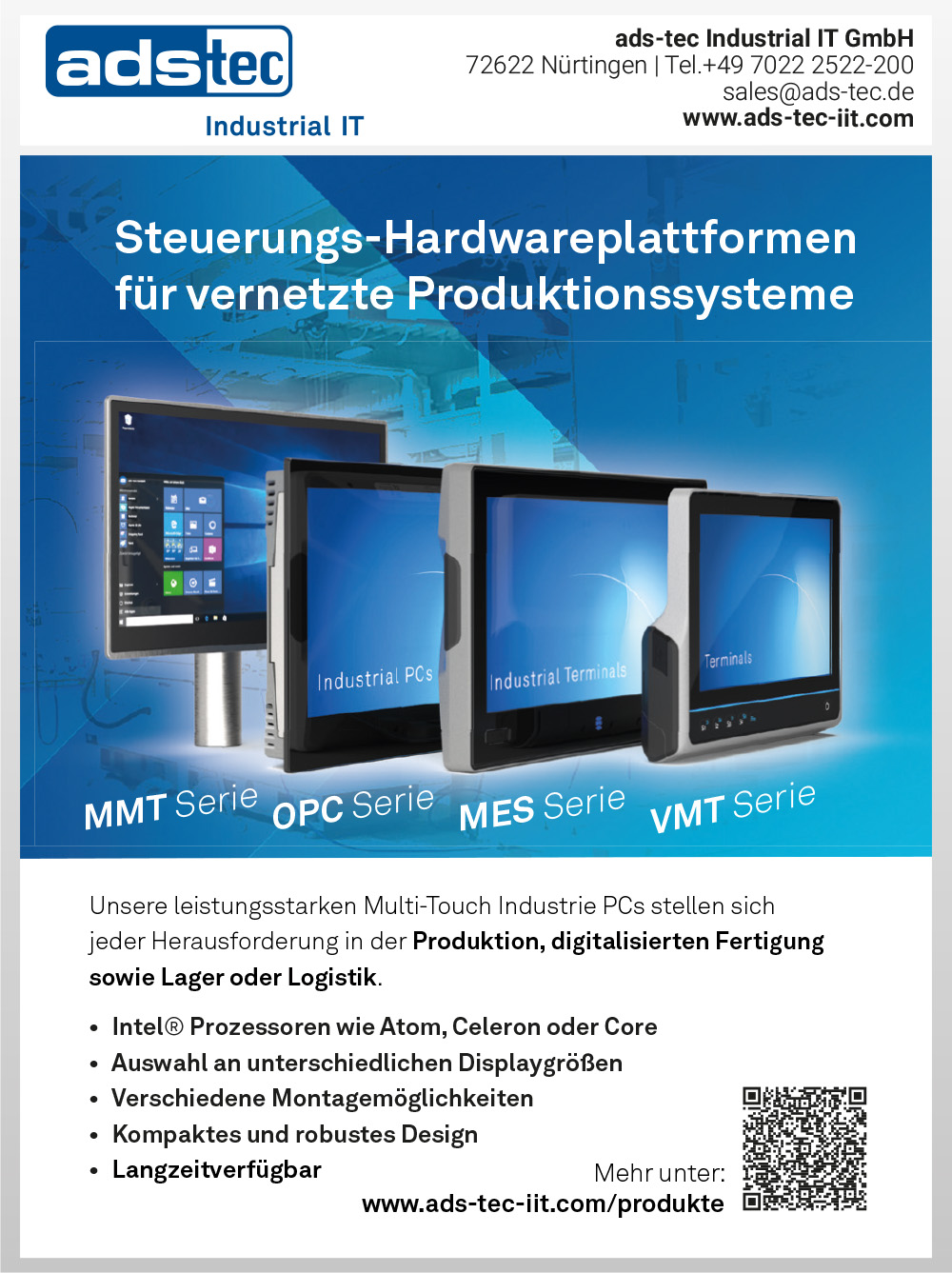 Produktübersicht – ads-tec Industrial IT GmbH