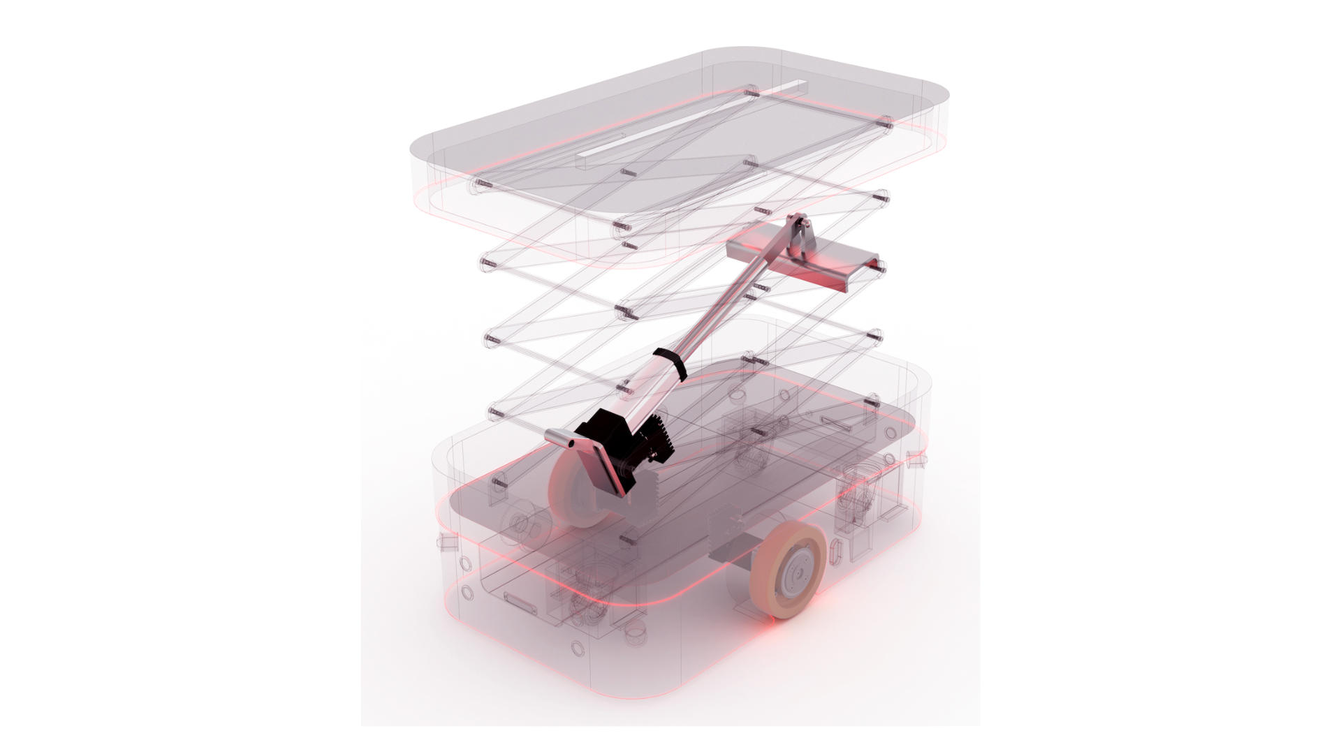 Integrierte Motoren mit Safety für mobile Roboter, FTS und AMR